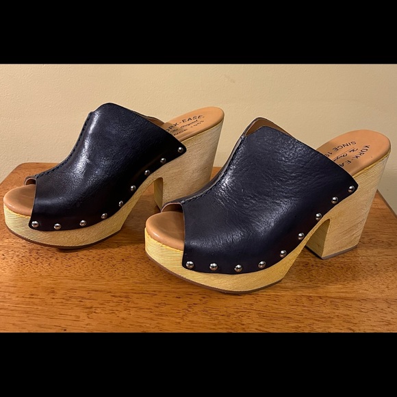 KorkEase Shoes Korkease Deanna Studded Leather Clog Sandals Poshmark